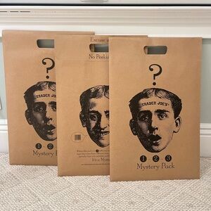 Set of 3 Trader Joe’s Mystery Bags | Unopened | Reusable Bags